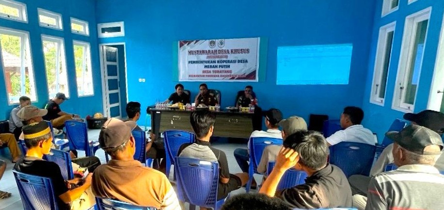 MUSYAWARAH PEMBENTUKAN KOPERASI DESA MERAH PUTIH